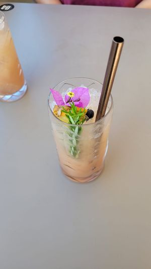 Strawberry colada at Tuká Tulá in Sao Miguel