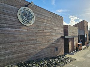 outside at Tuká Tulá in Sao Miguel