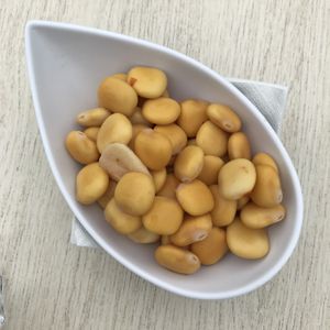 Lupin beans appetizer. Yummy!  at Tuká Tulá in Sao Miguel