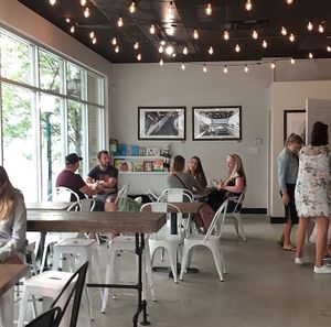 Black sugar cafe  at Black Sugar Coffee House in Port Moody