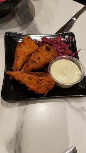 Chicken wings at Copper Branch in Nice