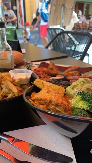 Delicious food! at Copper Branch in Nice