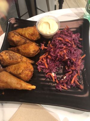 Buffalo wings at Copper Branch in Nice