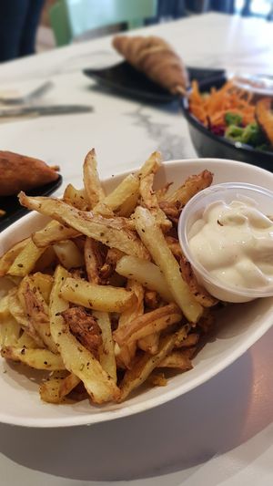 Fries at Copper Branch in Nice