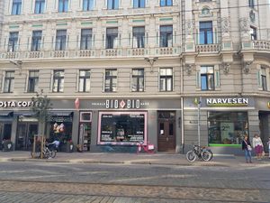 Outside at BioBio in Riga