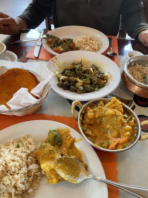 So much good food! at Himalayan Restaurant in Windsor