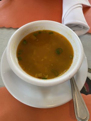 Lentil soup at Himalayan Restaurant in Windsor