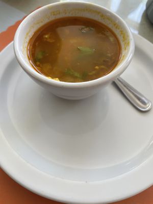 Lentil soup  at Himalayan Restaurant in Windsor