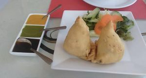 Samosas  at Himalayan Restaurant in Windsor