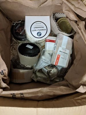 Cheese delivery! at La Fauxmagerie in North West London