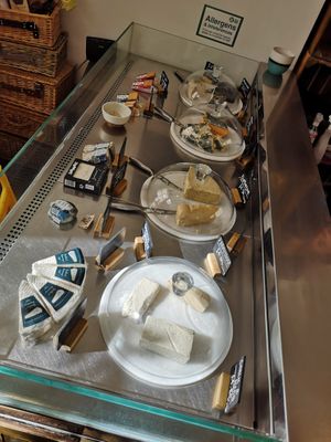 Inside at La Fauxmagerie in North West London