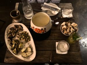 Fondue at La Fauxmagerie in North West London