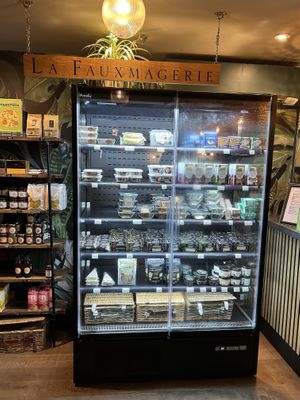 Cheeses   at La Fauxmagerie in North West London