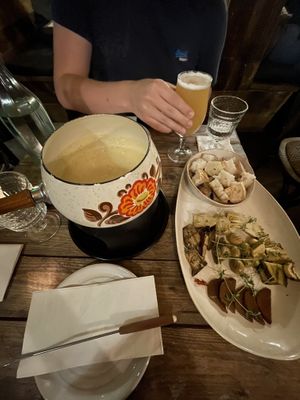 Fondue Set  at La Fauxmagerie in North West London