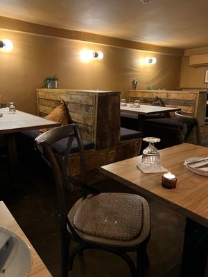 At first it felt like my own private restaurant   at La Fauxmagerie in North West London