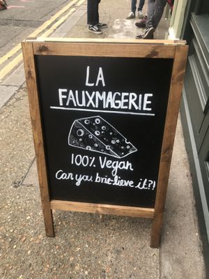 May as well say “welcome home”! at La Fauxmagerie in North West London
