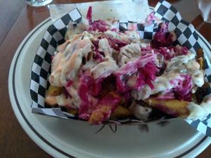 Sjawarma fries at Kruimig in Wageningen