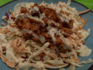 Plant-based bulgogi bowl at 4th Street Fillin Station in Cocoa Beach