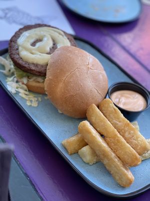 Impossible burger   at 4th Street Fillin Station in Cocoa Beach