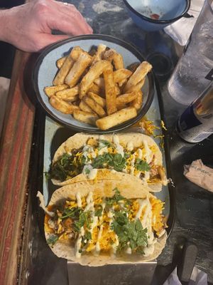 Vegan tacos  at 4th Street Fillin Station in Cocoa Beach