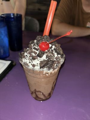 oreo shake   at 4th Street Fillin Station in Cocoa Beach