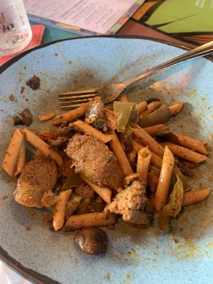 Smoked impossible braut bowl at 4th Street Fillin Station in Cocoa Beach