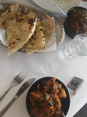 Fresh vegan nann! at SK's in Devonport