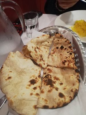 Vegan Naan (ask for no butter) $3.80ea at SK's in Devonport