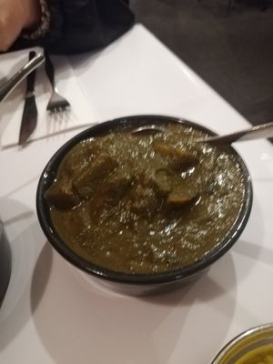Saag Aloo (spinach & potato) $18.90 at SK's in Devonport
