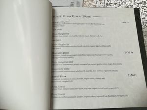 Pizzas at Magora in Vac