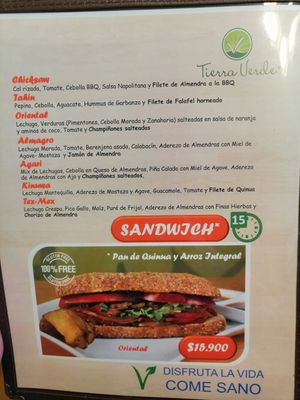 Sandwiches at Tierra Verde - Sede Oeste El Peñón in Cali