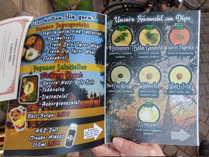 Menu Page 1 at H&S Brothers Meal in Freiburg