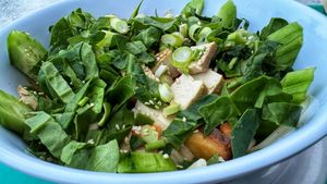 Red curryy  at Charlie Hong Kong in Santa Cruz