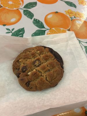 Peanut butter chocolate cookie   at Charlie Hong Kong in Santa Cruz