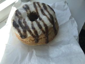 Maple Coffee Donut  at Banana Dang in Oceanside