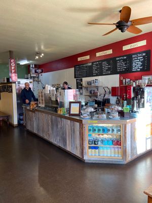 Order counter at Banana Dang in Oceanside