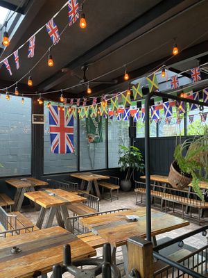 Very casual, and welcoming environment. Great place to watch soccer at Pleasant House Pub in Chicago