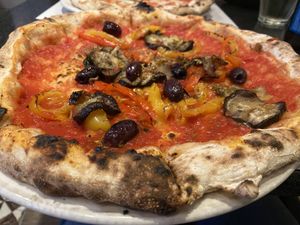 Vegan special   at Franco Manca in North West London