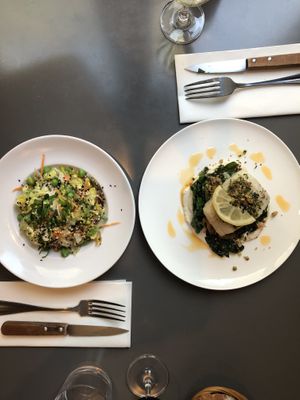 Soba Noodle Salad  at Le Café de Mars in Paris