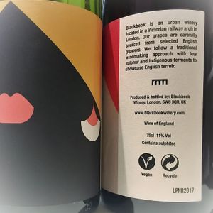 All Blackbook Winery wines are vegan :-) at Blackbook Winery in South West London