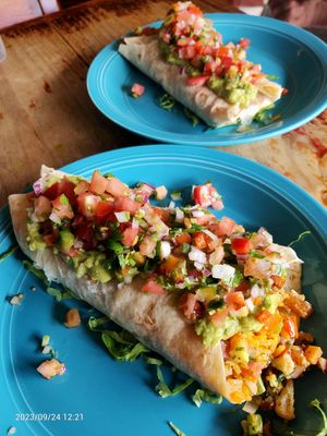 Burrito Monster (1/2 kilo) at Jalapeños Central in Alajuela