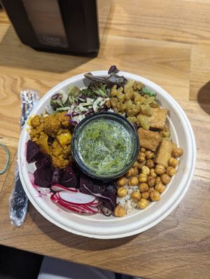 My Fair Lady + tofu + pickled beets at Recess in Atlanta