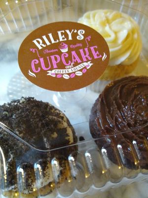 Vegan cupcakes at Riley's Vegan Sweets and Eats in Peoria