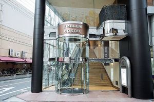 Entrance at Emblem Cafe & Bar in Tokyo