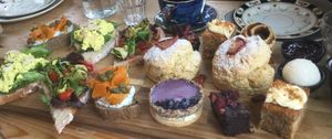 Vegan Cream Tea for two - c.£20 per head. at Olive & Co.  in Liskeard