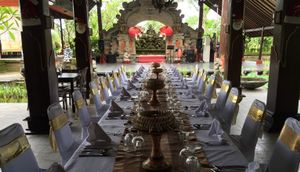 Dinning at Suly Vegetarian Resort at Suly Vegetarian Resort in Ubud