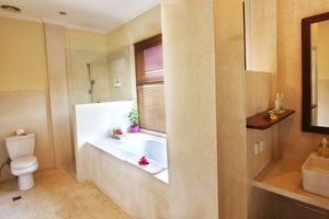 Delux bedrooms at Suly Vegetarian Resort at Suly Vegetarian Resort in Ubud