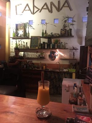 Cool bar at Kampot Cabana in Kampot