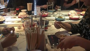   at YO! Sushi in Liverpool