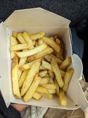 Oregano fries at The Athenian in South West London